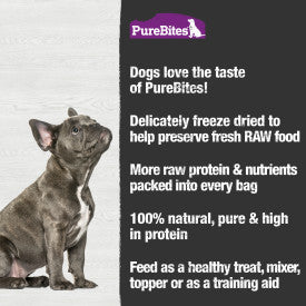 PureBites Freeze Dried Whitefish Dog Treats
