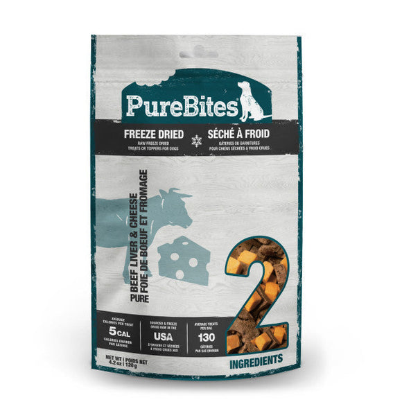 PureBites Freeze Dried Beef & Cheese Dog Treats