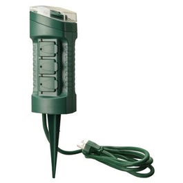 6-Outlet Outdoor Power Stake Timer