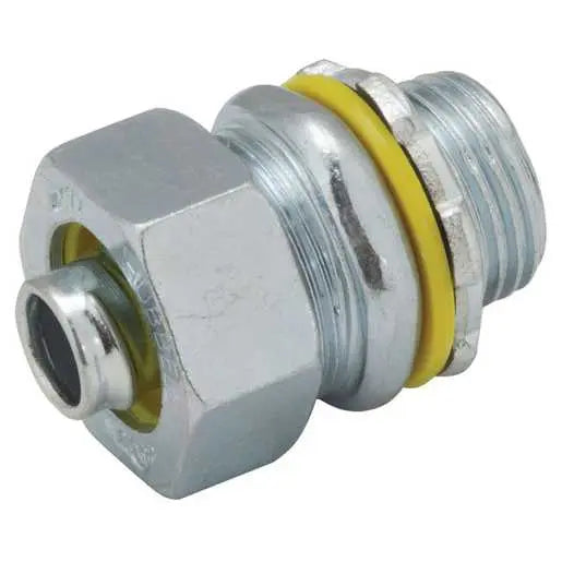 Hubbell Raco 1/2 in. Liquidtight Straight Connector, Uninsulated
