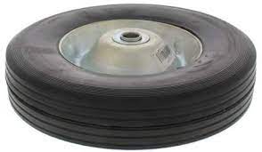 Howard Berger Replacement Hand Truck Wheels Solid Rubber Wheels 10” x 2.5”