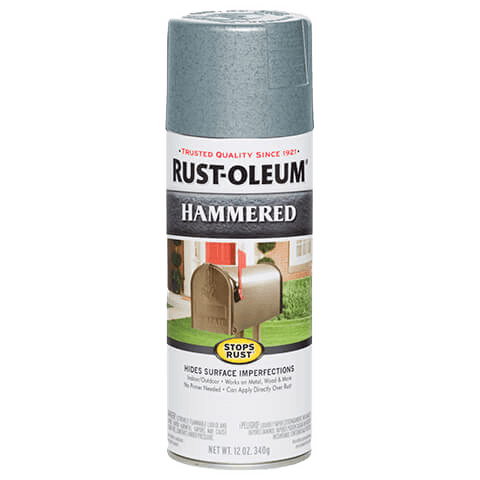 Rust-Oleum Hammered Spray Paint 12 oz Light Blue