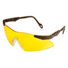 Reaction Shooting Glasses, Yellow Lens/Gray Frame
