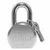 Guard Security Steel Round Padlock Chrome