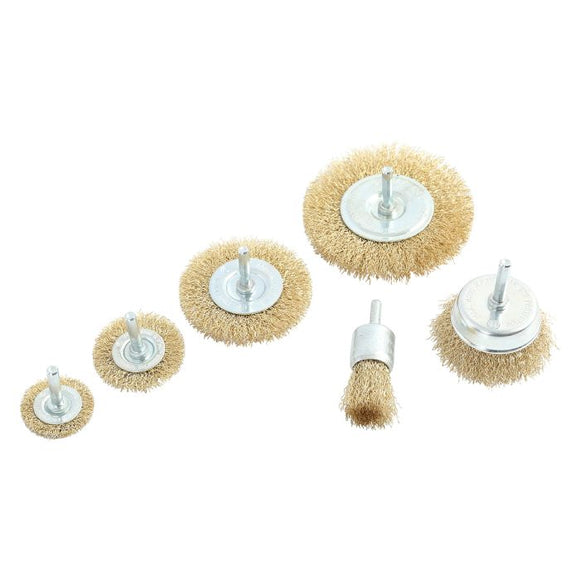 Great Neck Saw Manufacturing OEMTOOLS 6 Pc Wire Wheel Brush Set