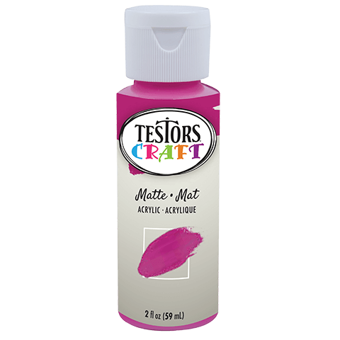 Testors Craft Acrylic Paints  Fuchsia