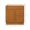 Hardware House 25-3021 Oak 30x21 Vanity