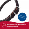 Coastal Pet Products Circle T Latigo Leather Round Dog Collar