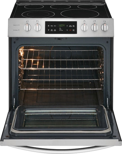 Frigidaire 30 Front Control Freestanding Electric Range Stainless Steel