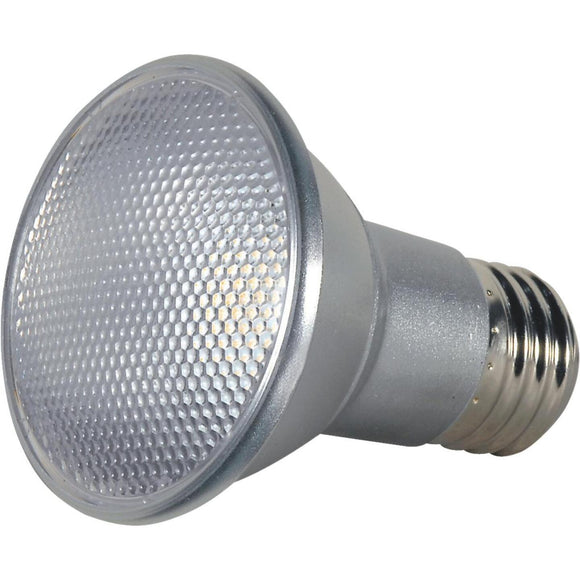Satco 50W Equivalent Warm White PAR20 Medium Dimmable LED Floodlight Light Bulb