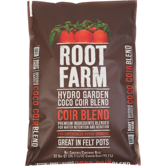 Root Farm 32 Qt. Hydroponic Growing Medium Coco Coir Blend