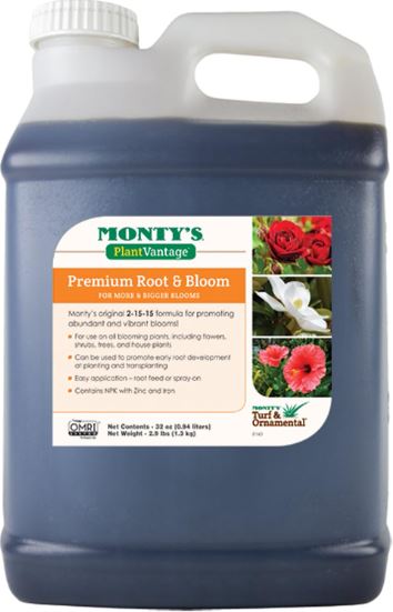 Monty’s PlantVantage Premium Root & Bloom Food (1 Gallon)