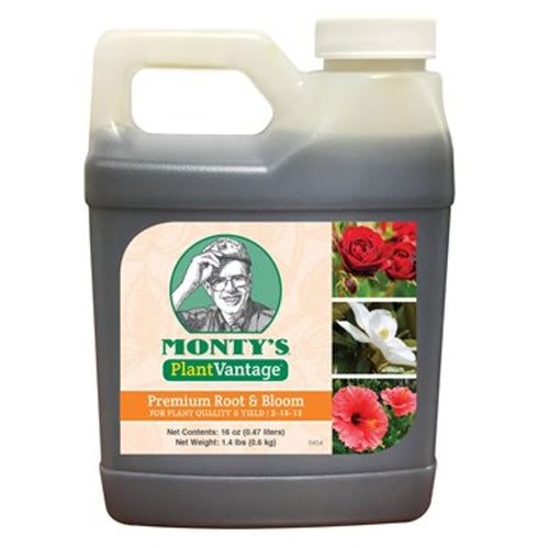 Monty’s PlantVantage Premium Root & Bloom Food (1 Gallon)