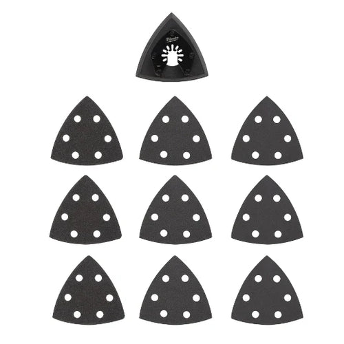 Milwaukee® OPEN-LOK™ 3-1/2 Sanding Pad & Paper Var Set