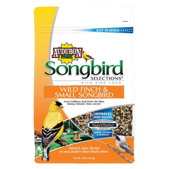 Audubon Park Songbird Selections Wild Finch & Small Songbird Wild Bird Food (8 lbs)