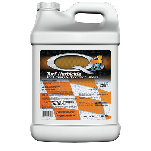 Gordon's® Q4® Plus Turf Herbicide for Grassy & Broadleaf Weeds (2.5 Gallon)