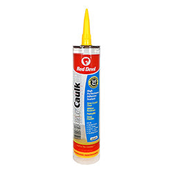 Red Devil Clear Caulk Adhesive Sealant 10.1 oz Crystal Clear (10.1 oz, Crystal Clear)