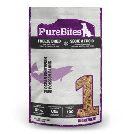 PureBites Freeze Dried Whitefish Dog Treats