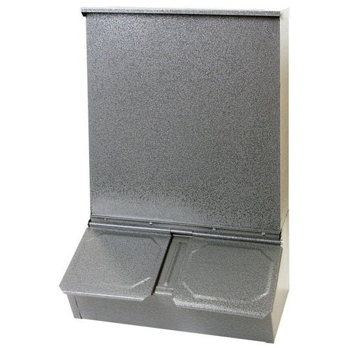 LITTLE GIANT DOUBLE DOOR HOG FEEDER STEEL