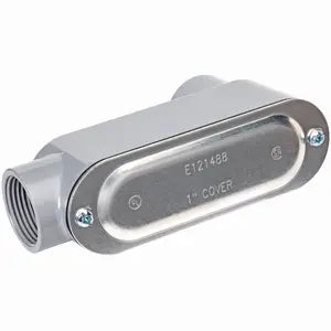 Hubbell Raco E Series Fitting, Aluminum, Type LB 3/4 E-Pak