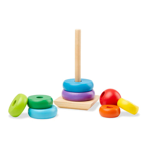 Melissa & Doug Rainbow Stacker Classic Toy