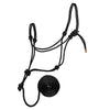 Weaver Leather Diamond Braid Rope Halter And Lead 3/8 Black