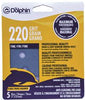 Linzer Anti-Clogging/No Load Series 5 In., 8-hole, Hook & Loop Discs, 220 Grit 5 Pack