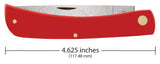 Case American Workman Smooth Red Synthetic CS Sod Buster®