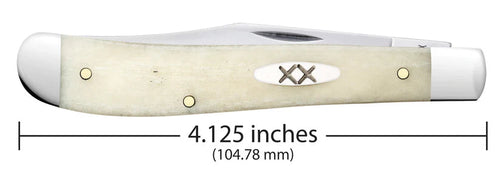 Case Smooth Natural Bone Slimline Trapper