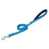 Terrain Dog Leash, Lined Reflective Nylon, Blue, 3/4-In. x 6-Ft.