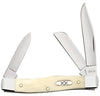 Case Knives Smooth Natural Bone Medium Stockman