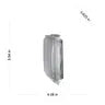 Hubbell Taymac 2-Gang Weatherproof Flip Cover Flat Clear