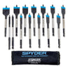 Spyder 14-Piece Assorted Woodboring Spade Bit Set Stinger™