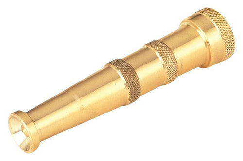 Landscapers Select Adjustable Brass Garden Hose Nozzle