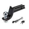 Tow Smart Class 3 5000 lb. “X” Mount Starter Kit with 2 in. Ball 5/8 in. Locking in
