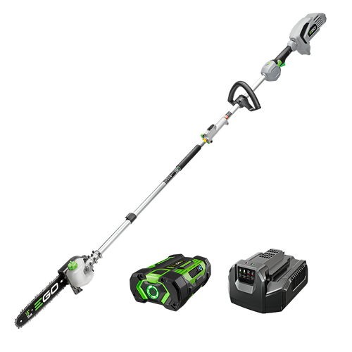 EGO Power+ Multi-Head Combo Kit; 10 Pole Saw & Power Head with 2.5Ah battery and standard charger