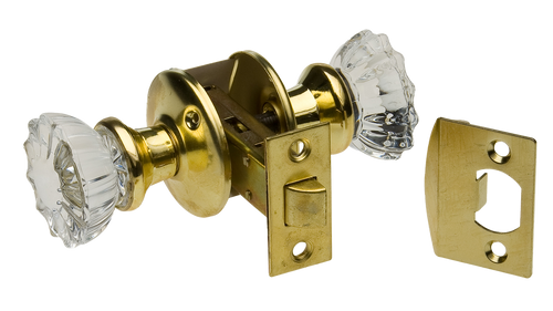 Kaba Ilco Crystal Acrylic Design Tubular Latchset