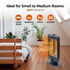 Comfort Zone Oscillating Electric Halogen Radiant Heater
