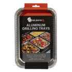 Mr. Bar-B-Q Small Aluminum Grill Trays (6 Pack)