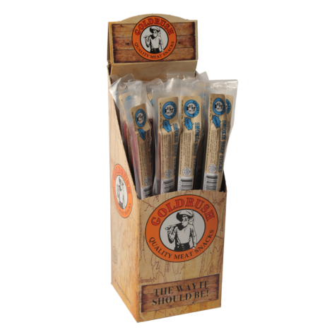 Goldrush 1.25 oz Wrapped Beef Sticks 24 ct. Dog Treats
