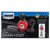 Reese Towpower Chain Hoist, 3 Ton Capacity, 10 Foot Lift Chain, 8.5 Foot Pull Chain