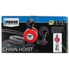 Reese Towpower Chain Hoist, 3 Ton Capacity, 10 Foot Lift Chain, 8.5 Foot Pull Chain
