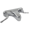 Danco 8 in. Mobile Home Off-Set Tub/Shower Faucet with Lever Handles in Chrome
