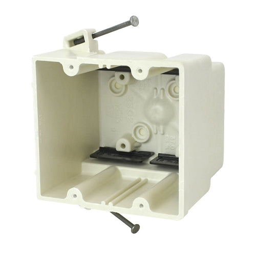 Allied Moulded Prods 2302-NK Two Gang Electrical Box