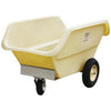 SCENIC ROAD POLY FEED CART (18 BUSHEL, TAN)