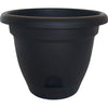 LUCCA PLANTER (10 INCH, BLACK)