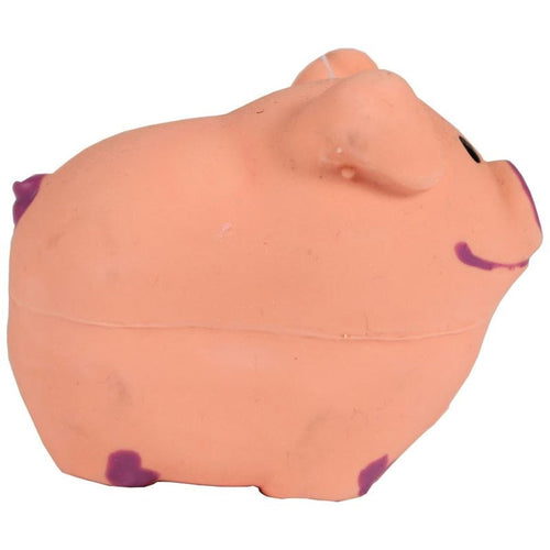 LI'L PALS LATEX PIG DOG TOY (3 INCH, PINK)