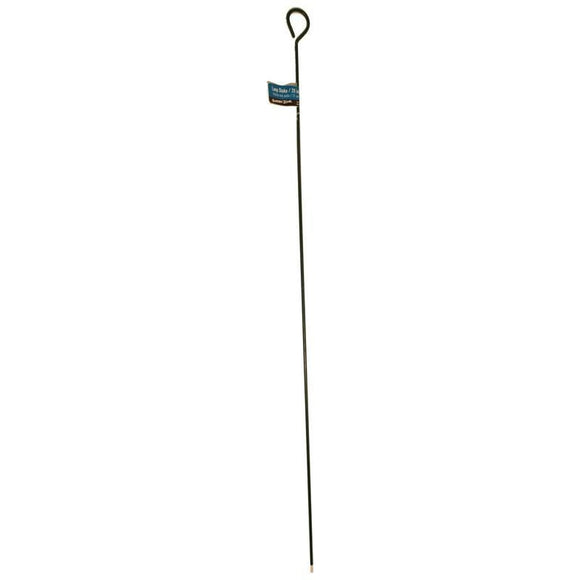 SINGLE LOOP STAKE SUPPORT (28 INCH, GREEN)