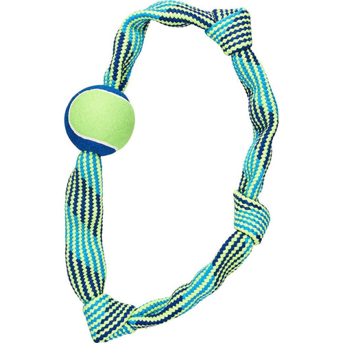 SPOT COLORFUL ROPE KNOT RING (23 IN, ASSORTED)