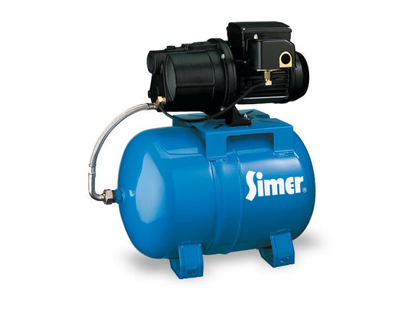 Pentair Pentair Simer 2800E 1/2 HP Cast Iron Shallow Well Jet Pump / Tank Combination